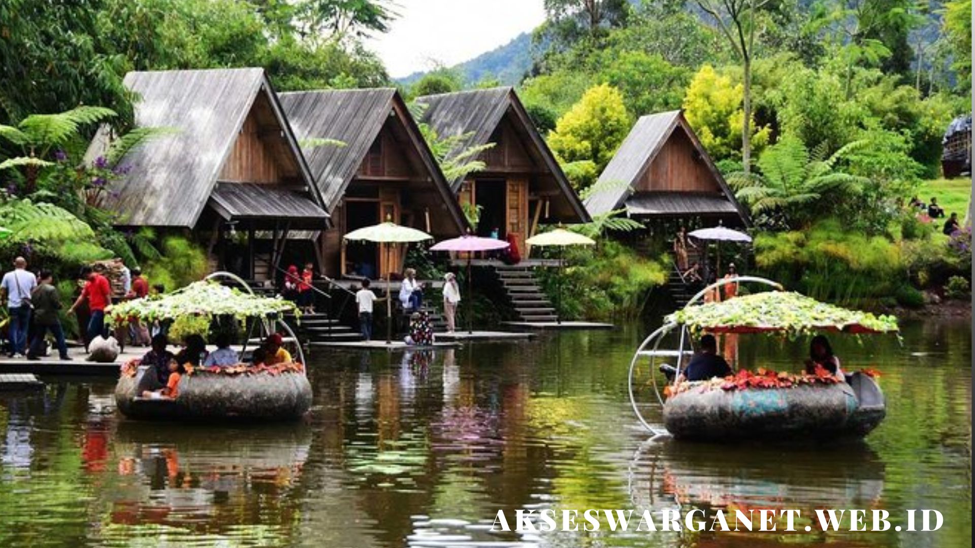 Floating Market Lembang Destinasi Wisata Bandung: Pengalaman Unik Berbelanja di Tengah Danau